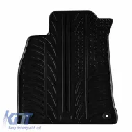 Rubber Car Mats Gledring 0704 suitable for Audi A6 C8 18+ / Audi A7 4K 18+ Black 4 Pieces-image-6304541