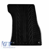 Rubber Car Mats Gledring 0708 suitable for Audi e-tron SUV Electric 2019+ Black 4 Pieces-image-6304550