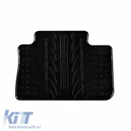 Rubber Car Mats Gledring 0708 suitable for Audi e-tron SUV Electric 2019+ Black 4 Pieces-image-6304552