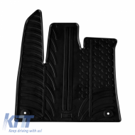 Rubber Car Mats Gledring 0724 suitable for Citroen Berlingo 2018+ / Opel Combo E 2018+ / Peugeot Rifter 2018+ Black 5 Pieces