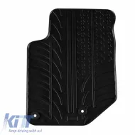 Rubber Car Mats Gledring 0728 suitable for Citroen C4 Hatchback 2021- Black 4 Pieces-image-6304576
