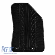 Rubber Car Mats Gledring 0751 suitable for Jeep Compass 2017- Black 4 Pieces-image-6304584