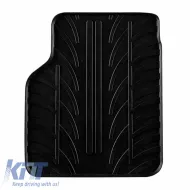 Rubber Car Mats Gledring 0751 suitable for Jeep Compass 2017- Black 4 Pieces-image-6304585