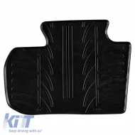 Rubber Car Mats Gledring 0803 suitable for Nissan Leaf Hatchback 2018- Black 4 pieces-image-6304590