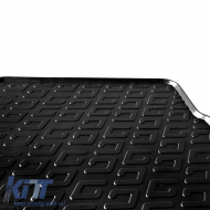 Rubber Car Mats Gledring 0896 suitable for Mercedes-Benz Sprinter Cargo W907/W910) VS30 2018+ (3 front seats, back wheel drive, without air channel) Black 3 Pieces