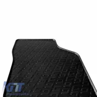 Rubber Car Mats Gledring 0904 suitable for VW Transporter T6.1 / Multivan 2020- Black 2 Pieces-image-6304663