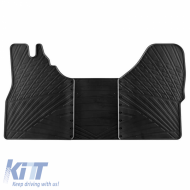 Rubber Car Mats Gledring 0924 suitable for Iveco Daily 2006-2014 Black 3 Pieces