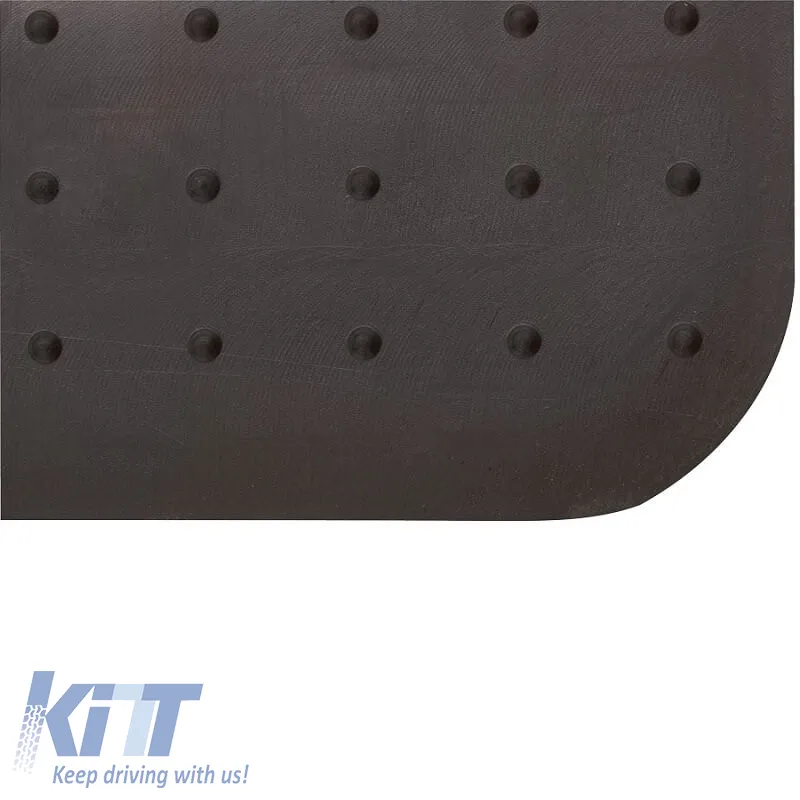 Rubber Car Mats PETEX suitable for Mini Cooper / Mini One R55/R56/R57/R58/R59 2006-2014 Black 4 Pieces