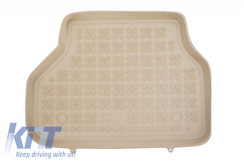 Rubber Floor mat Beige suitable for BMW Series 5 E60 E61 20042010