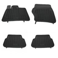 Rubber Floor Mat Black suitable for Audi Q7 4L (2005-2014) - 200307