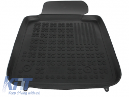 Rubber Floor Mat Black suitable for BMW Series 3 E46 E90 E91 Sedan Touring-image-5999496