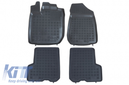 image-3-Rubber Floor Mat Black suitable for Dacia Logan II Sedan, MCV (2013-)