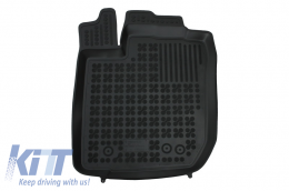 Rubber Floor mat Black suitable for Dacia Sandero II (2013-2018)-image-6013779
