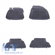 Rubber Floor Mat Black suitable for Ford Focus MK2 (11.2004-2011)