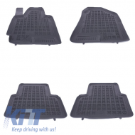 Rubber Floor mat Black suitable for Hyundai IX35 (2010-2015) - 201607