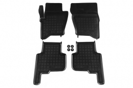Rubber Floor mat Black suitable for Land Range Rover Discovery 3 & 4 (2004-2016) - 202902