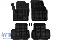 Rubber Floor mat Black suitable for Land Rover Discovery Sport L550 (2014-Up) - 202903