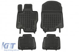 Rubber Floor Mat Black suitable for Mercedes GLE II W167 (2019-Up) - 201726