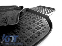 Rubber Floor Mat Black suitable for Opel Astra K (2016-2021)-image-6013383