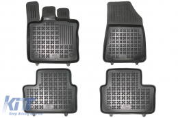 Rubber Floor Mat Black suitable for Renault Captur II SUV (2019-up)