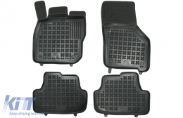 Rubber Floor mat Black suitable for VW GOLF VIII system Mild Hybrid (2019-up) - 200128