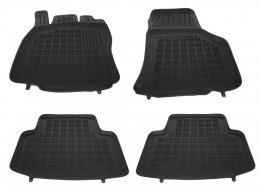 Rubber Floor Mat Black suitable for VW Passat B8 (2014-up) - 200119