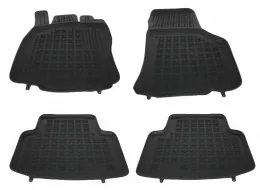 image-0-Rubber Floor Mat Black suitable for VW Passat B8 (2014-up)