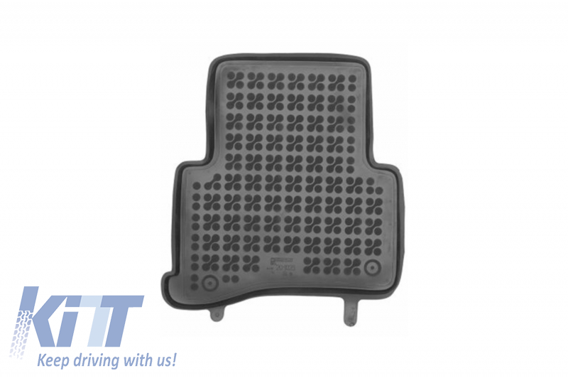 Rubber Floor Mats Black suitable for KIA Sportage IV Facelift (2018)