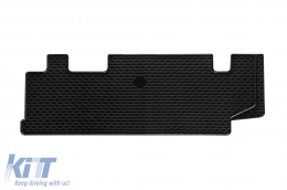 image-3-Rubber mat Gumarny Zubri suitable for Volkswagen Transporter T5 2010-2015, Caravelle after 2015, for second row seats, 1-piece set, black color