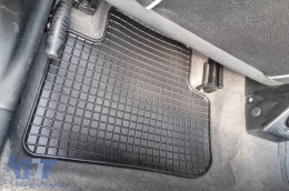 Rubber mats Gumarny Zubri suitable for Alfa Romeo 147 2000-2010, 4-piece set, black color-image-6251379