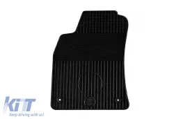 Rubber mats Gumarny Zubri suitable for Audi A6 sedan, wagon 1997-2003, 4-piece set, black color-image-6251105