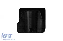 Rubber mats Gumarny Zubri suitable for Audi A6 sedan, wagon 1997-2003, 4-piece set, black color-image-6251107
