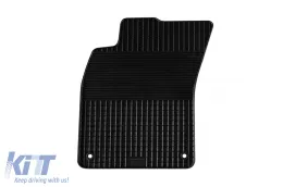 Rubber mats Gumarny Zubri suitable for Audi A6 sedan, wagon 2004-2006, 4-piece set, black color-image-6251454
