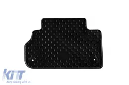 Rubber mats Gumarny Zubri suitable for Audi Q5, Hybrid after 2017, 4-piece set, black color-image-6254446