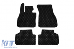 image-31-Rubber mats Gumarny Zubri suitable for BMW 1 Series F40, Series 2 F44 Gran Coupe after 2019, 4-piece set, black color