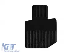 Rubber mats Gumarny Zubri suitable for BMW 3 Series E36 sedan, wagon, coupe, compact, convertible 1992-1998, 4-piece set, black color-image-6252706