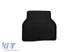 Rubber mats Gumarny Zubri suitable for BMW 5 Series E39 sedan, wagon 1996-2004, 4-piece set, black color-image-6232073