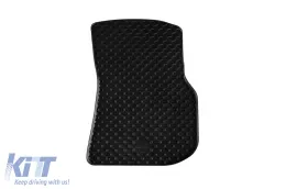 Rubber mats Gumarny Zubri suitable for BMW X3 G01, X4 G02 after 2018, iX3 G08 after 2020, 4-piece set, black color-image-6252406