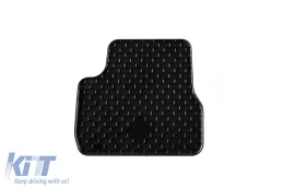 Rubber mats Gumarny Zubri suitable for Citroen C3 after 2017, 4-piece set, black color-image-6254555