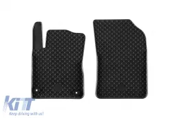 Rubber mats Gumarny Zubri suitable for Citroen C3 after 2024, 4-piece set, black color-image-6254830