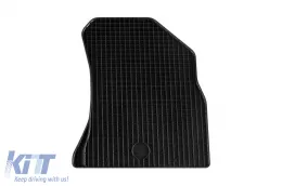 Rubber mats Gumarny Zubri suitable for Citroen C4 Picasso, C4 Grand Picasso 2007-2013, 6-piece set, black color-image-6251237