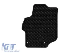 Rubber mats Gumarny Zubri suitable for Citroen C-Elysee, Peugeot 301 after 2012, 4-piece set, black color-image-6252029