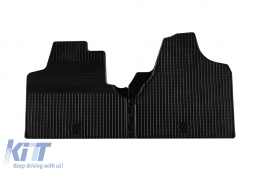 image-15-Rubber mats Gumarny Zubri suitable for Citroen Jumpy, Peugeot Expert, Fiat Scudo, Toyota Proace 2007-2016, 2-piece set, black color