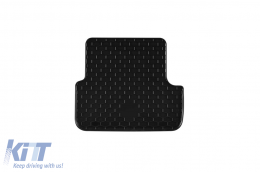 Rubber mats Gumarny Zubri suitable for Dacia Sandero, Sandero Stepway after 2020, 4-piece set, black color-image-6254683