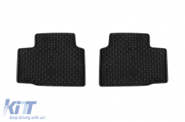 Rubber mats Gumarny Zubri suitable for Dacia Duster after 2024, 4-piece set, black color-image-6254792