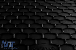Rubber mats Gumarny Zubri suitable for Dacia Duster after 2024, 4-piece set, black color-image-6254796