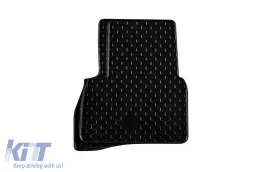 Rubber mats Gumarny Zubri suitable for Fiat Doblo 2000-2009, 4-piece set, black color-image-6251932