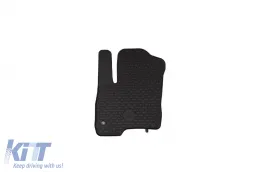 Rubber mats Gumarny Zubri suitable for Fiat Panda Van after 2012, 4-piece set, black color-image-6254752