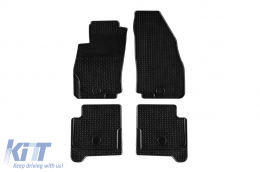 image-16-Rubber mats Gumarny Zubri suitable for Fiat Grande Punto 2006-2009, Linea 2007-2018, Punto EVO 2009-2012, Punto 2012-2018, 4-piece set, black color