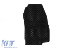 Rubber mats Gumarny Zubri suitable for Ford B-Max 2012-2017, 4-piece set, black color-image-6252064